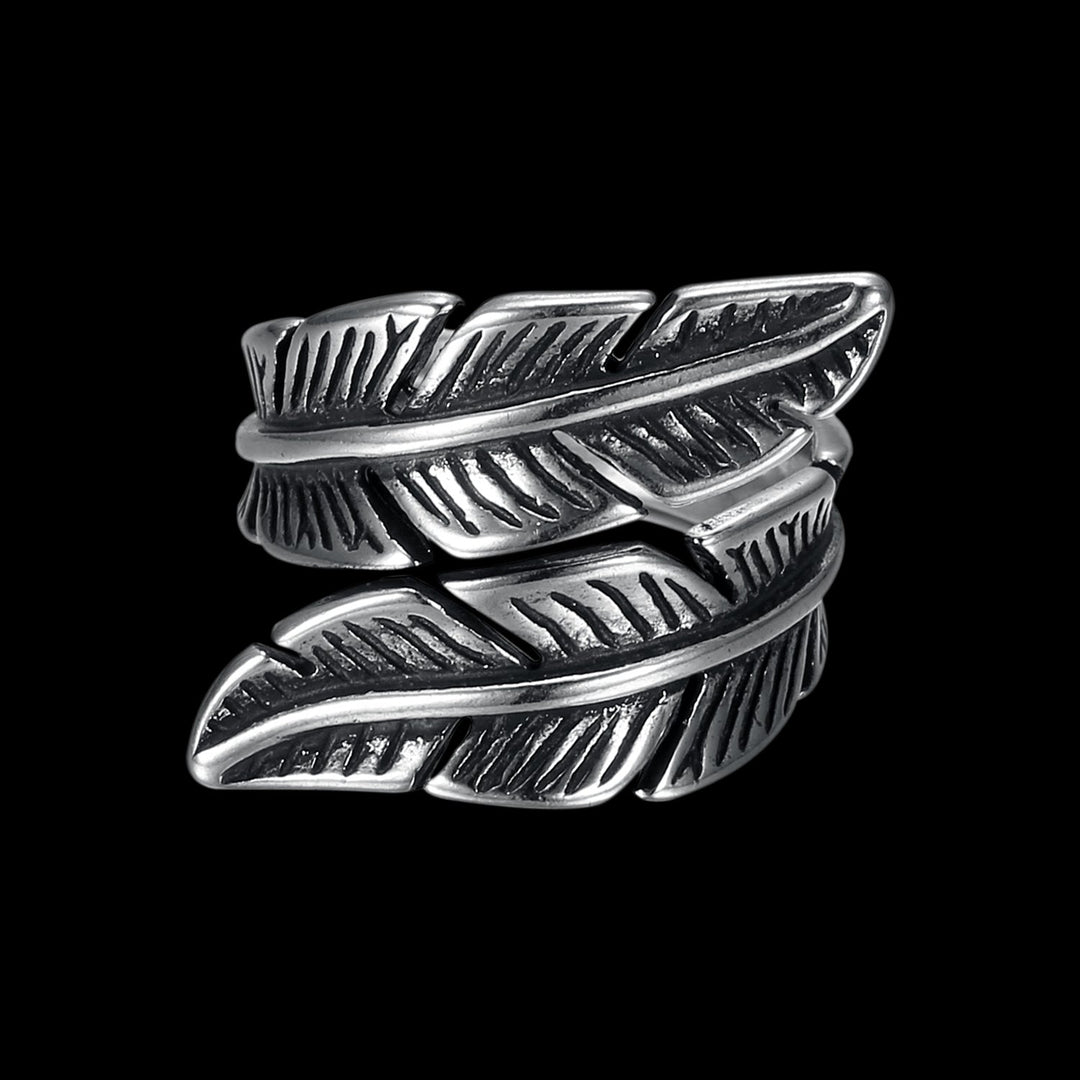 EAGLE FEATHER RING