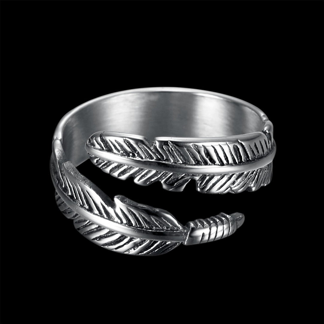FEATHER WRAP RING