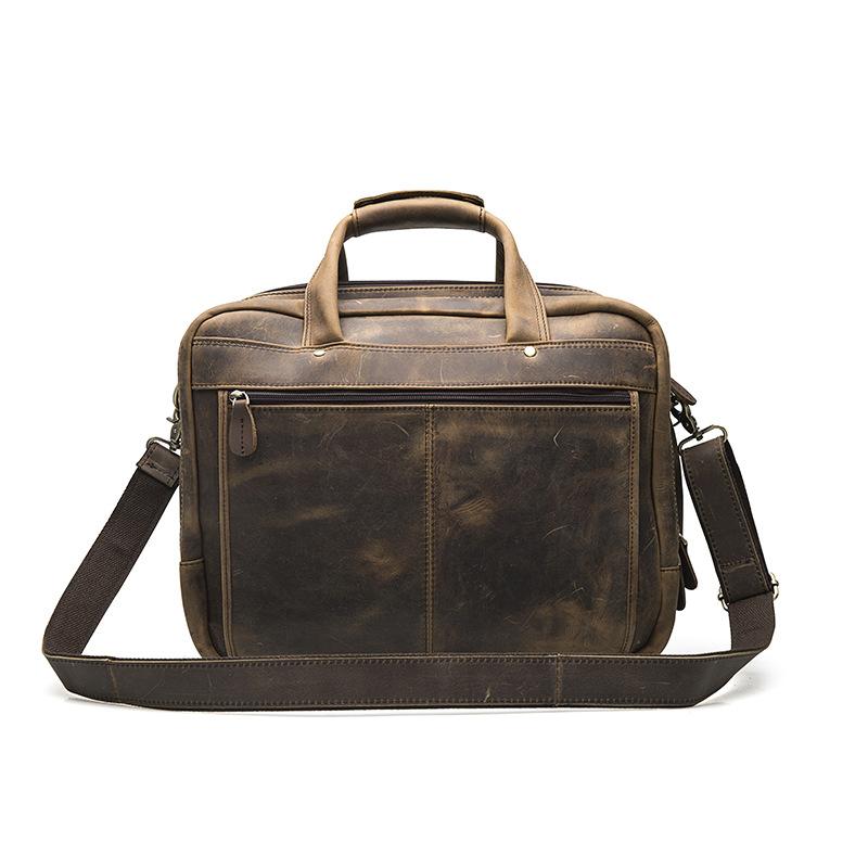Elliston Leather  Loaded Vintage Briefcase