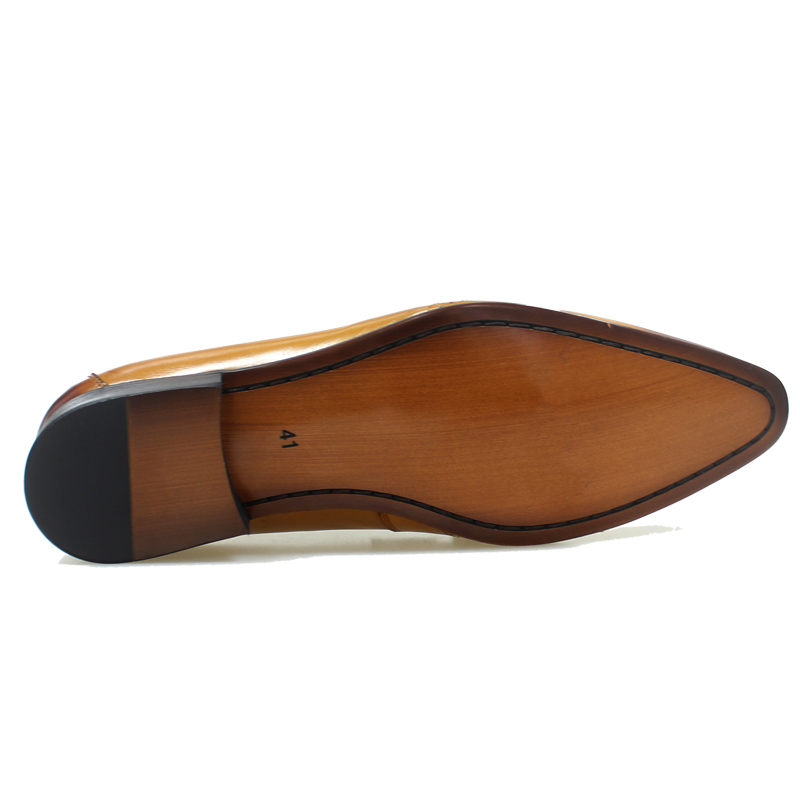 Elliston Leather  Griffin Tasseled Slip-on Dress Shoes