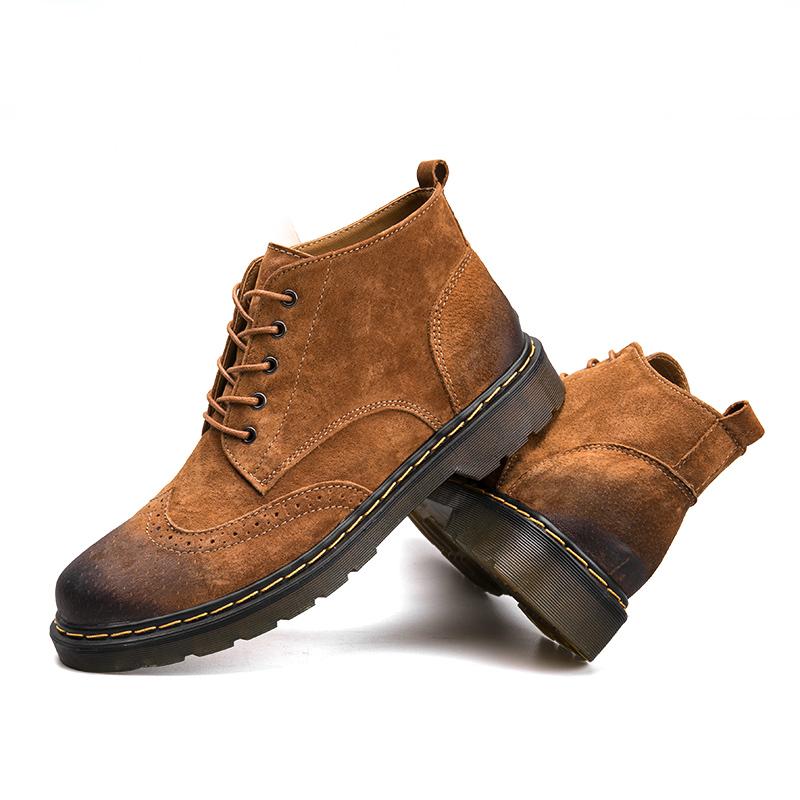 Elliston Leather  Antique Low Boots