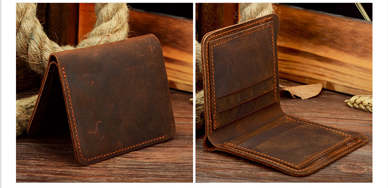 Elliston Leather  Dual Design Bi-Fold Wallet