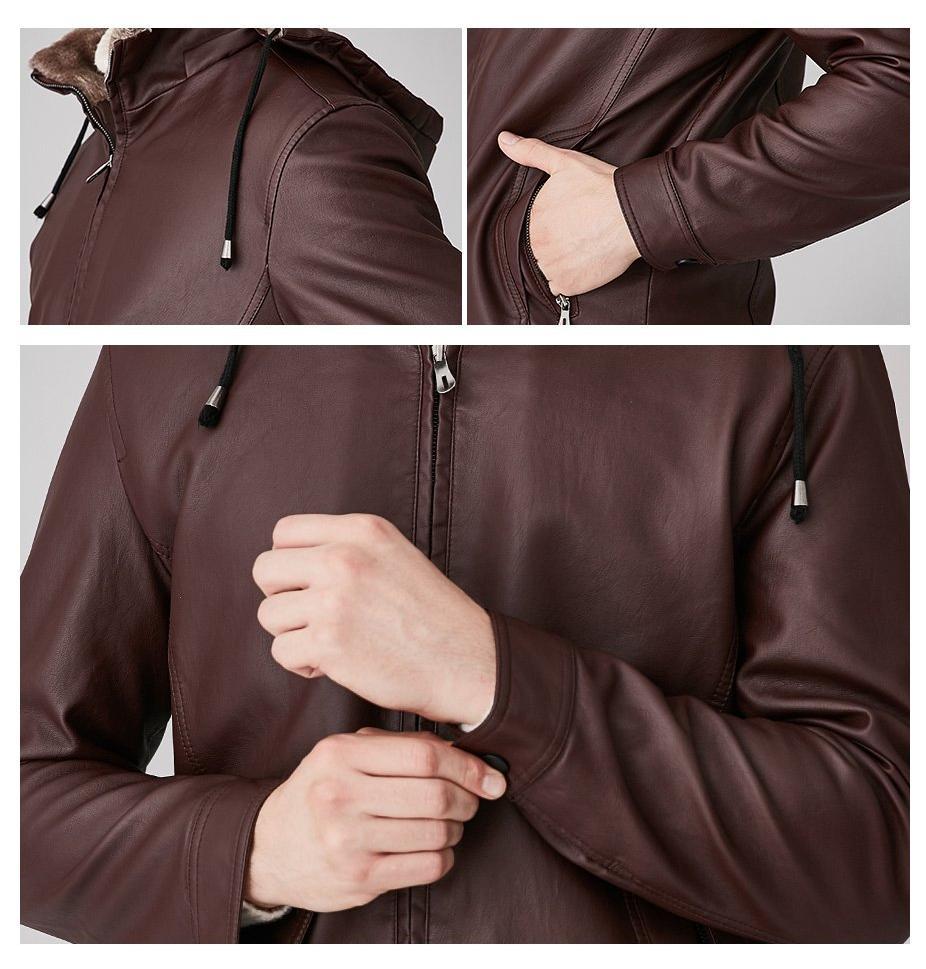 Elliston Leather  Creed Thermal Leather Jacket