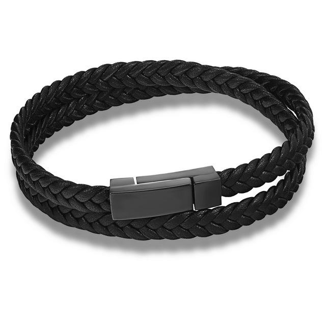 Elliston Leather  Magnetic Cuff Bracelet