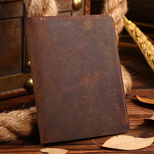 Elliston Leather  Rustic Design Bi-Fold Wallet