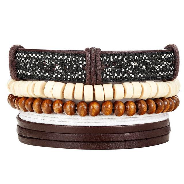 Elliston Leather  Vintage Bracelet Set