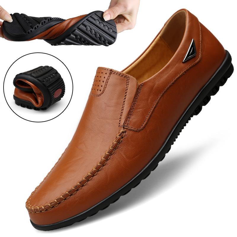 Elliston Leather  Traditional Moccasins