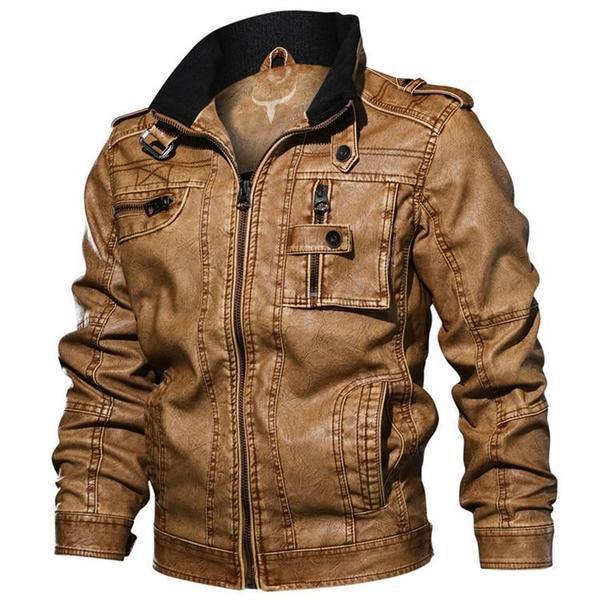 Elliston Leather  Provenance Biker Leather Jacket